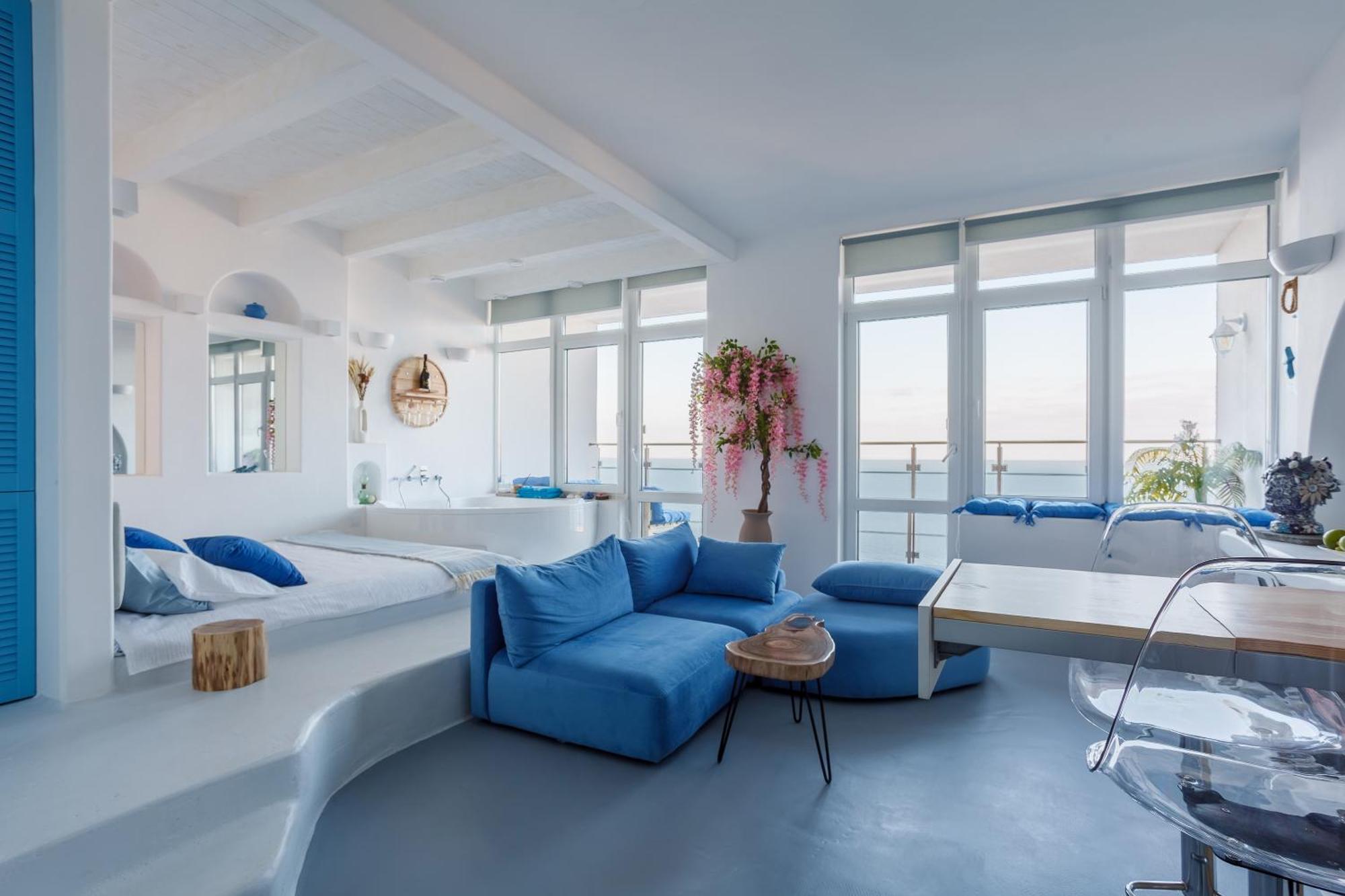Anna Maria Santorini - Greek Suite & Large Sea Terrace Arcadia Odessa Ngoại thất bức ảnh