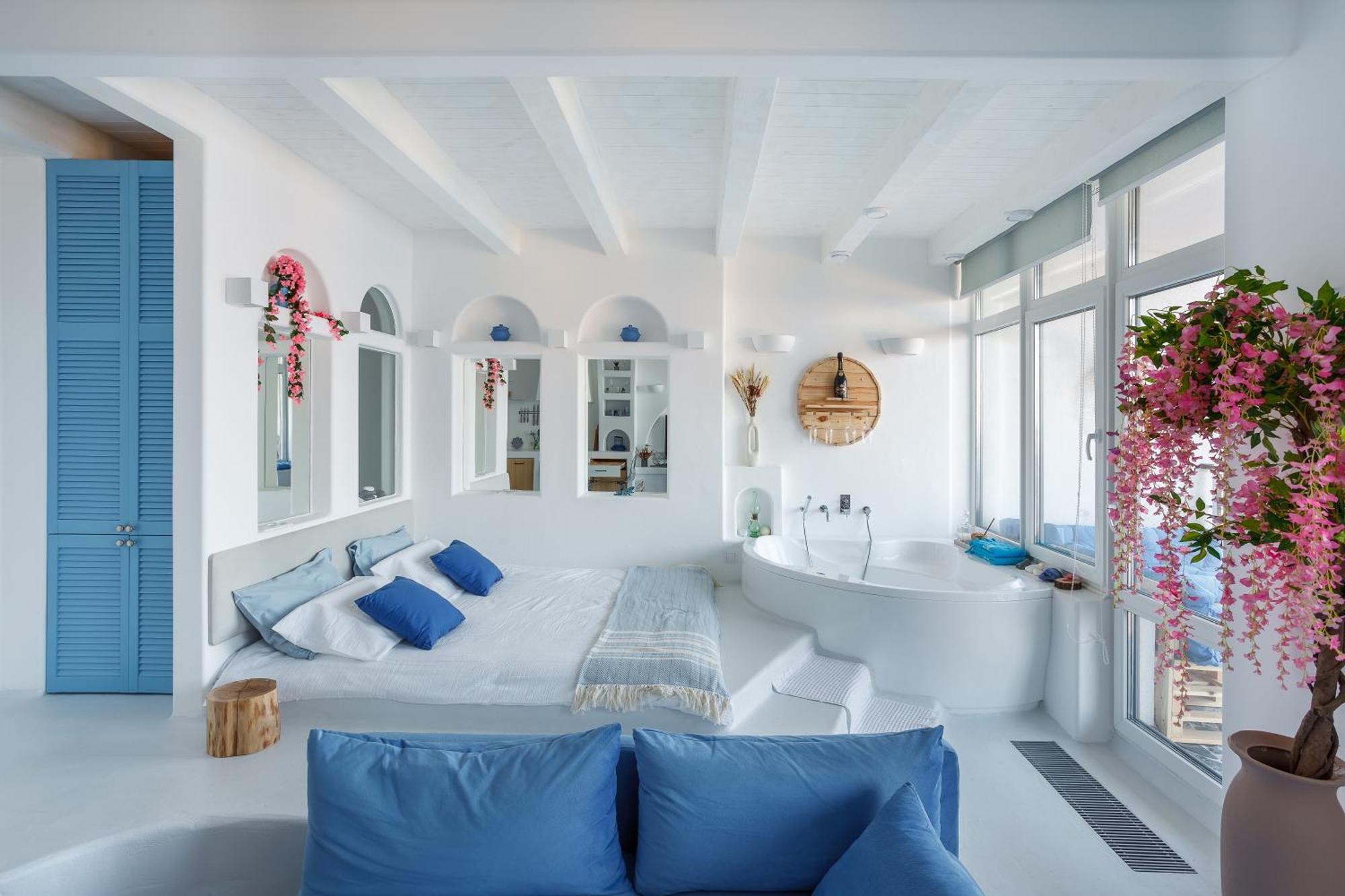 Anna Maria Santorini - Greek Suite & Large Sea Terrace Arcadia Odessa Ngoại thất bức ảnh