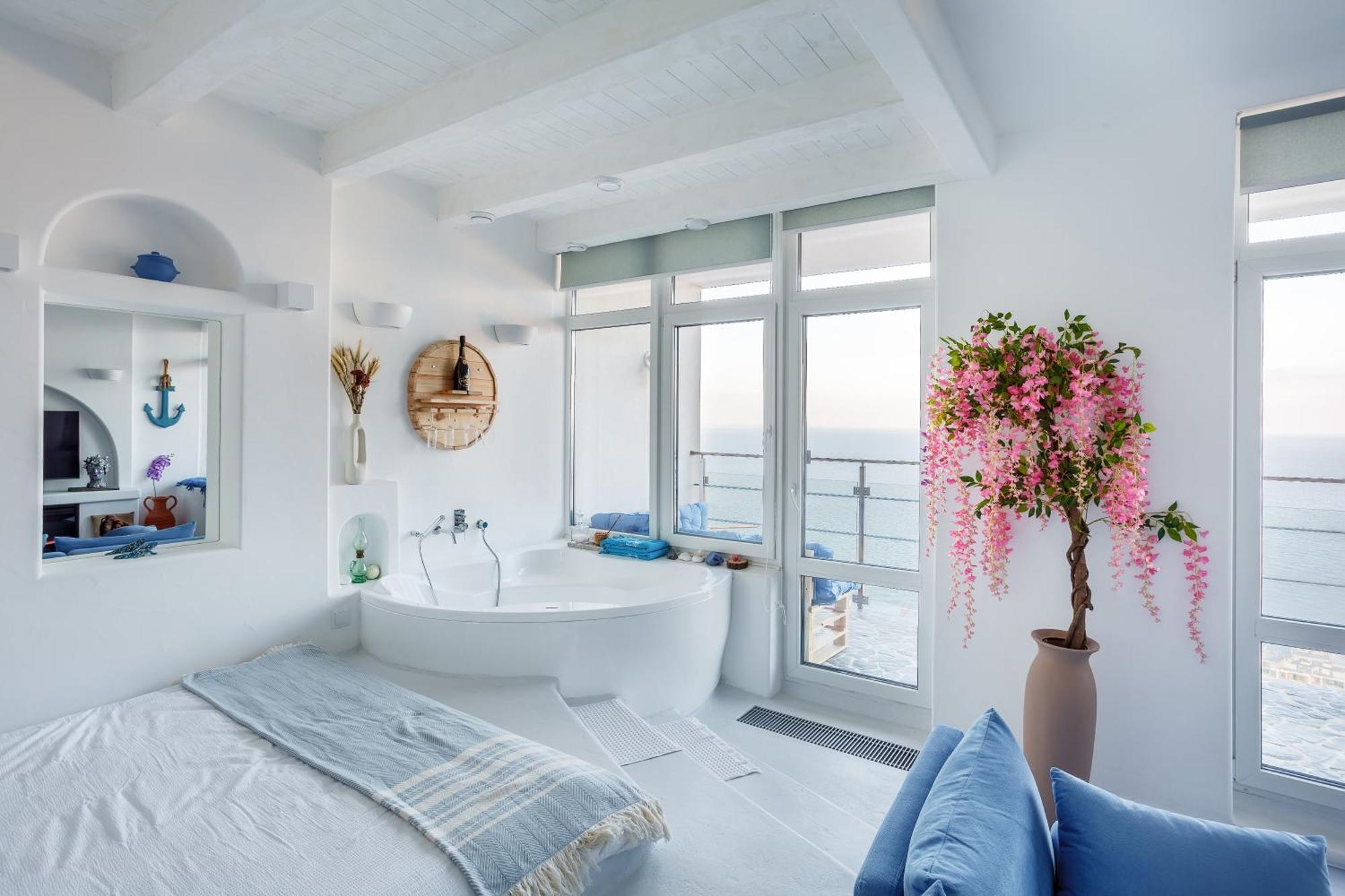 Anna Maria Santorini - Greek Suite & Large Sea Terrace Arcadia Odessa Ngoại thất bức ảnh